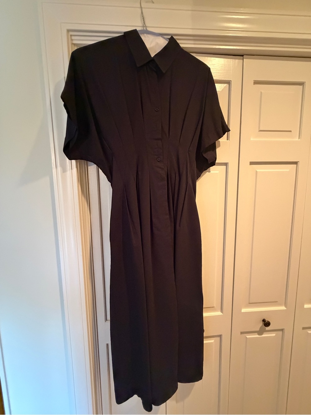 Anthropologie Exquise Tobie shirtdress Black